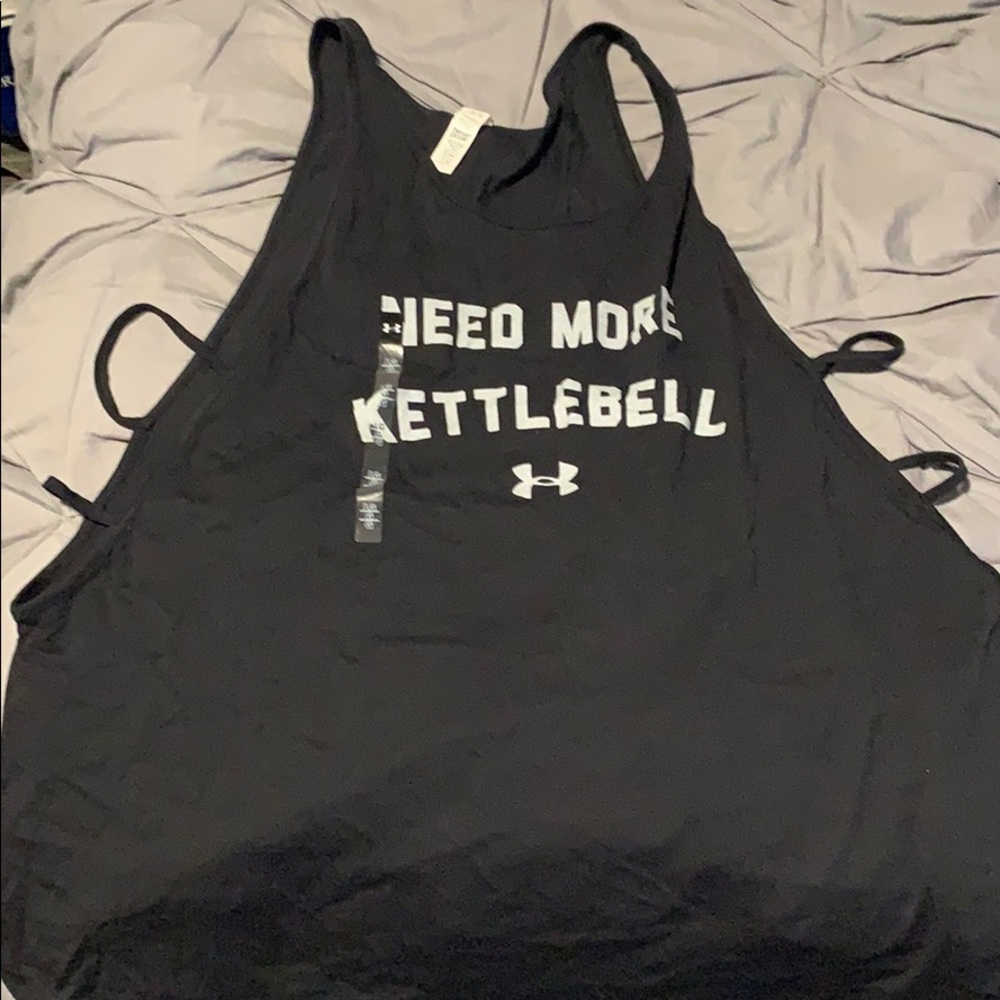 Never worn under armpit workout top